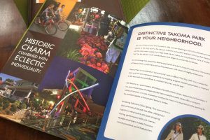 Gables Takoma Park Apartments Pocket Folder Brochure Spread