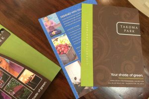 Gables Takoma Park Apartments Pocket Folder Brochure and Flyer