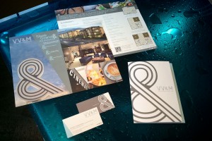 VV&M Flyer, Business Card and Amenity Tri-Fold Brochure