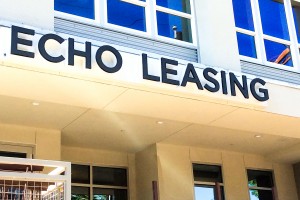 Echo LED Illuminated Leasing Letters Day