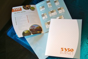 5350 Burnet Apartments Contemporary Amenity Fold-Out Brochure