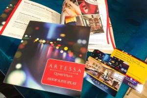 Design Print Studio CityLights Golden - Artessa at Quarry Village 12pg Brochure and Promo Card
