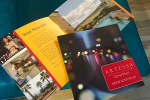 Design Print Studio CityLights Golden - Artessa at Quarry Village 12pg Brochure Spread