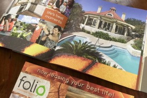 Folio Apartment Homes Brochure and Post Card