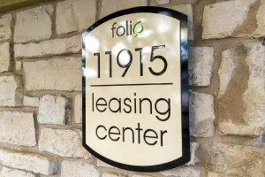 Folio Apartments Leasing Center ID with Address Number