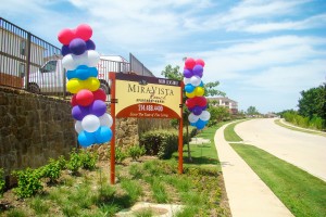 Mira Vista Apartment Homes MDO with Balloons On A Stick with Curb Appeal