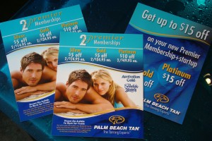 Palm Beach Tan Promo Cards