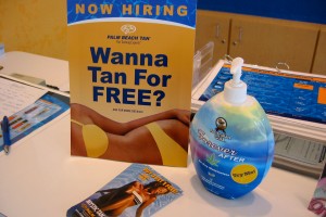 Palm Beach Tan Point-Of-Purchase Marketing Materials