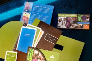 Gables Takoma Park Apartments Pocket Folder Brochure with Inserts, Postcard and Promo Card