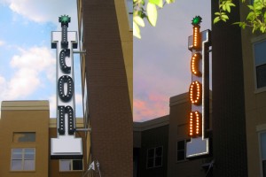 Icon LED Illuminated Blade Sign