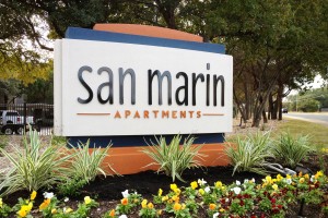 San Marin Apartments Marketing Monument