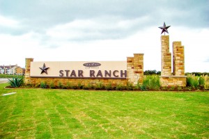 Alexan Star Ranch Apartments Monument with Masonry