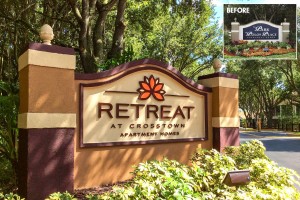 Retreat at Crosstown Monument Before and After