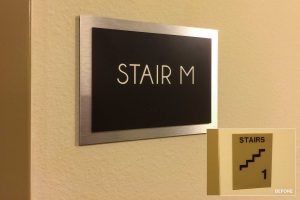 Boardwalk at Town Center Apartments - Stairwell ID