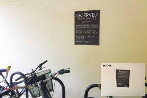 Boardwalk at Town Center Apartments - Bike Corner Reserved for Residents