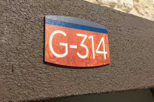 Villas on the Hill Apartments - Garage Numbers