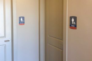 Villas on the Hill Apartments - Contemporary Restroom Signs