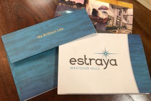 Estraya Westover Hills Note Card w Envelope