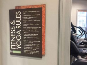 Brezza Natural Living Apartments | Fitness & Yoga Rules