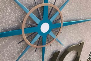 Estraya at Falcon Pointe Monument with Detailed Raised Aluminum Letters