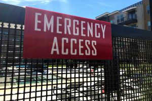 Main Street Lofts Emergency Access to Help EMS