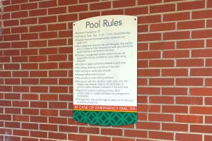 The Alden South Hills Apartments Pool Rules