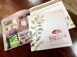 Brezza Natural Living Apartments | Brochure design
