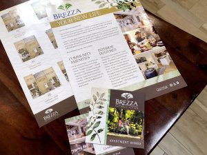 Brezza Natural Living Apartments | Brochure Design