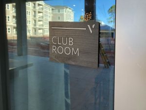 Volaris Live Oak Clubroom ID Sign