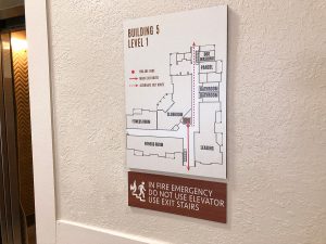 Volaris Starkey Ranch | Emergency Plan Sign