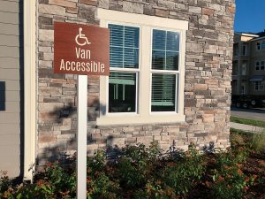 Volaris Starkey Ranch | Van Accessible Handicap Parking Signage