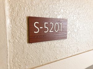 Volaris Starkey Ranch | Storage Unit Number Sign