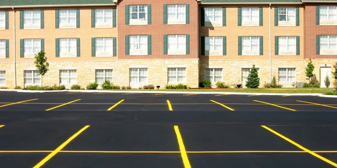 Re-Striping the Parking Lot