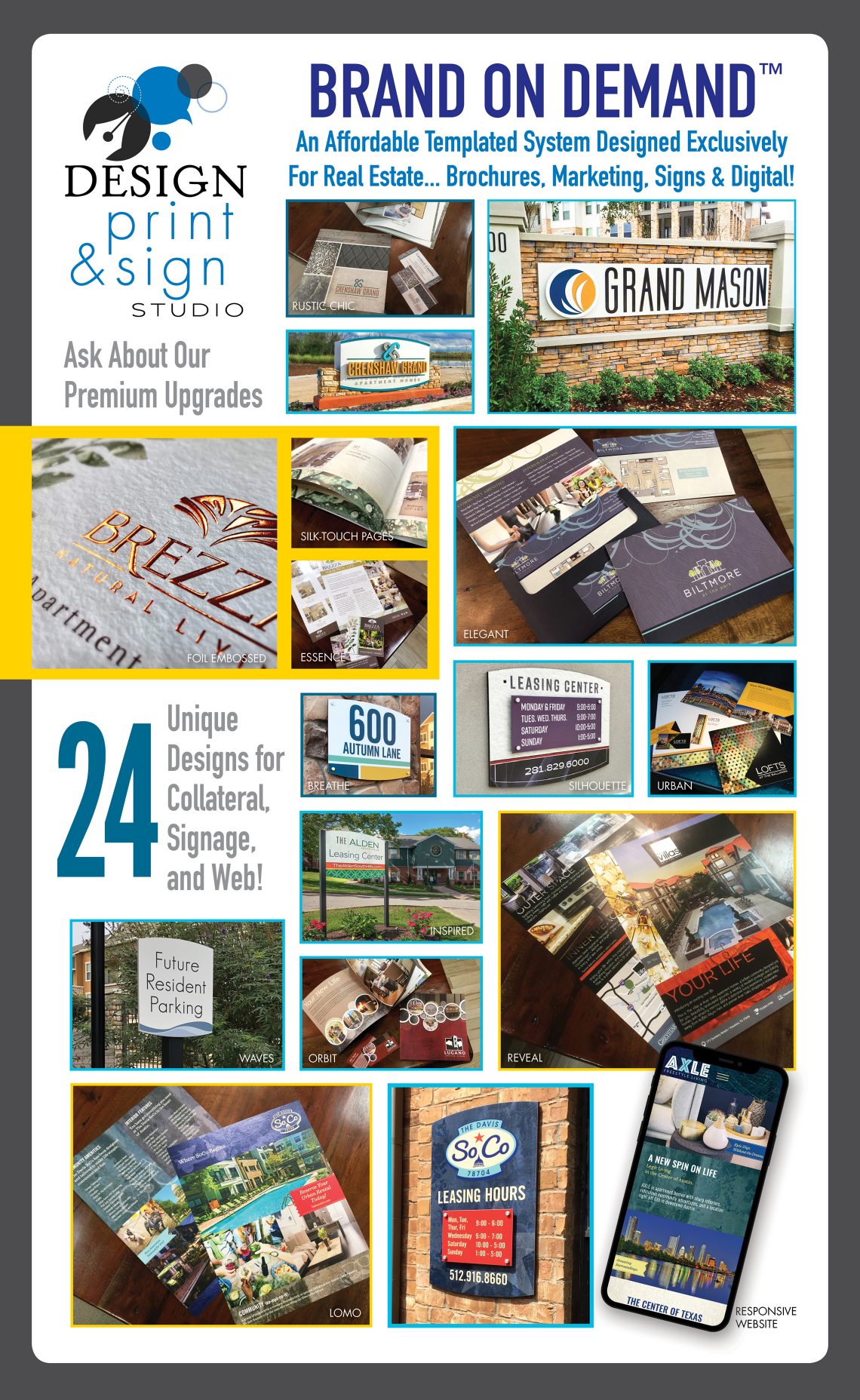 Affordable Brochures and Designs | Design Print & Sign Studio